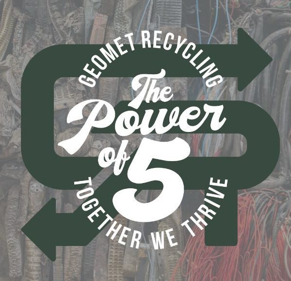 <strong>Geomet Recycling Celebrates Five Year Anniversary By Giving Back</strong>